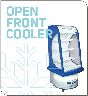 Fridge plv Open Front Cooler